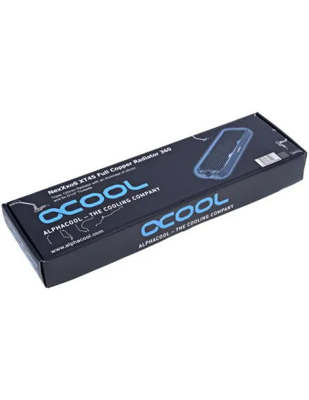 Alphacool NexXxoS XT45 Full Copper Radiator – 360mm, schwarz