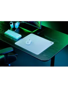 Razer Atlas Tempered Glass Gaming Mauspad - weiß