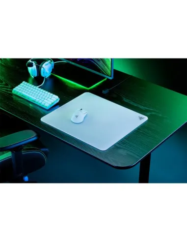 Razer Atlas Tempered Glass Gaming Mauspad - weiß