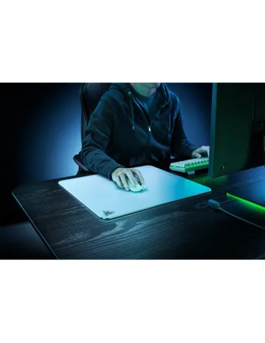 Razer Atlas Tempered Glass Gaming Mauspad - weiß