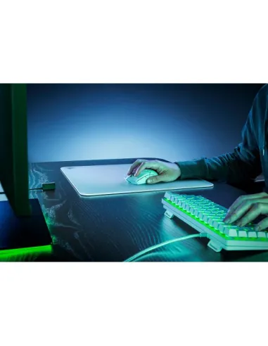 Razer Atlas Tempered Glass Gaming Mauspad - weiß