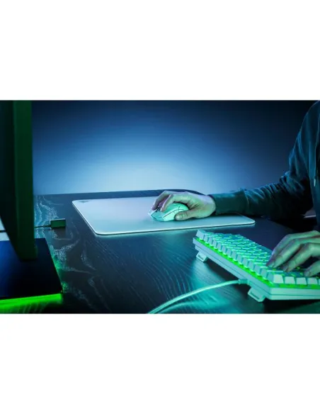 Razer Atlas Tempered Glass Gaming Mauspad - weiß