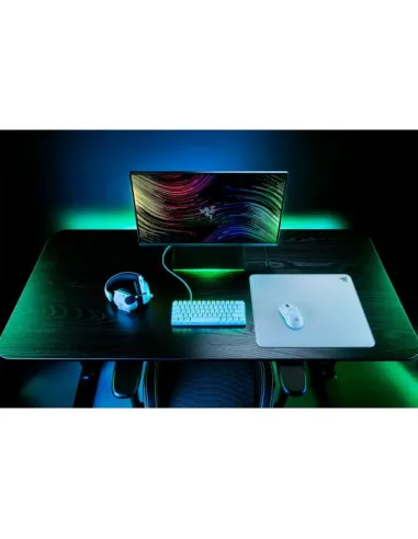 Razer Atlas Tempered Glass Gaming Mauspad - weiß