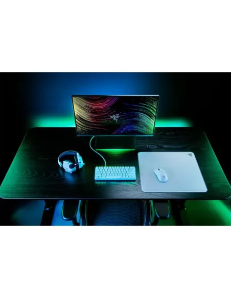 Razer Atlas Tempered Glass Gaming Mauspad - weiß
