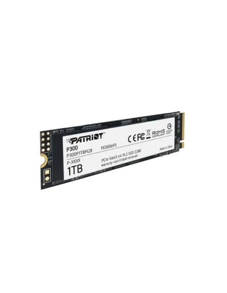 Patriot P300 NVMe SSD, PCIe 3.0. M.2 Typ 2280 - 1 TB