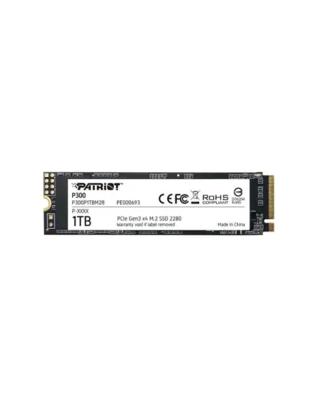 Patriot P300 NVMe SSD, PCIe 3.0. M.2 Typ 2280 - 1 TB