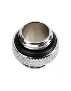 Bitspower Adapter gerade G1/4 Zoll AG auf G1/4 Zoll AG - silber glänzend