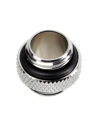 Bitspower Adapter gerade G1/4 Zoll AG auf G1/4 Zoll AG - silber glänzend