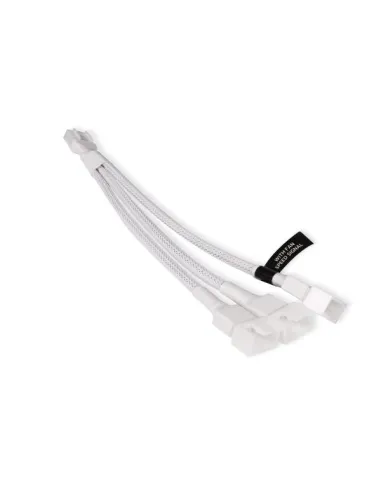Alphacool Y-Splitter 4-Pin auf 3x 4-Pin PWM 15cm - weiß
