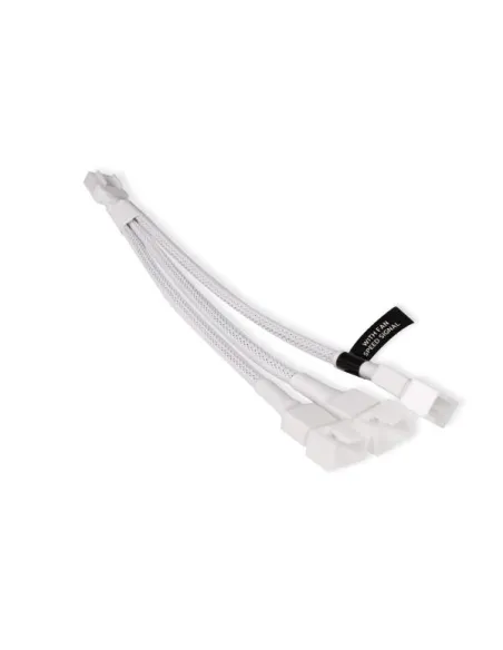 Alphacool Y-Splitter 4-Pin auf 3x 4-Pin PWM 15cm - weiß