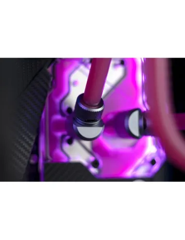 EK Water Blocks EK-Quantum Torque Winkel 45 Grad G1/4 Zoll AG auf G1/4 Zoll IG - drehbar, Satin Titanium