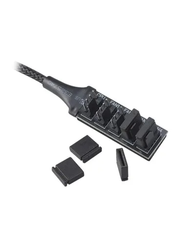 Akasa FLEXA FP5H PWM Splitter Hub - schwarz