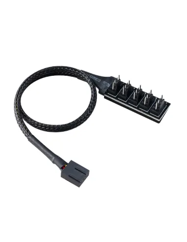 Akasa FLEXA FP5H PWM Splitter Hub - schwarz