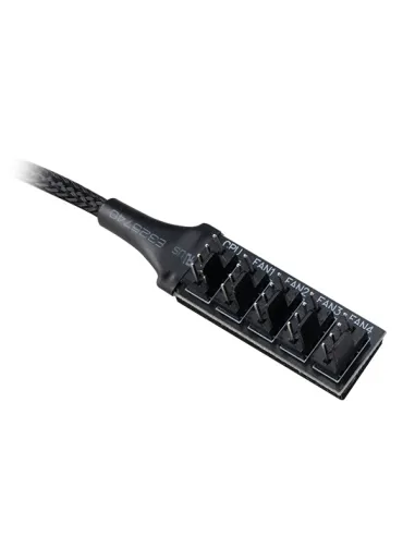 Akasa FLEXA FP5H PWM Splitter Hub - schwarz