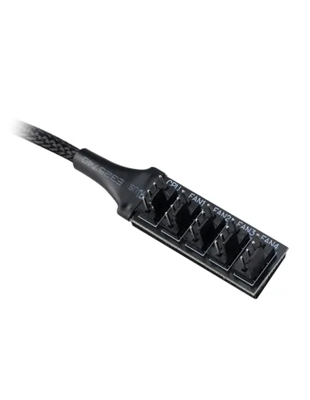 Akasa FLEXA FP5H PWM Splitter Hub - schwarz