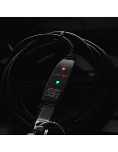 AXAGON ADR-205 aktives USB-Verlängerungskabel, USB 2.0, USB-A auf USB-A - 5m