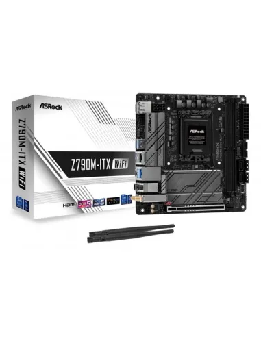 ASRock Z790M-ITX WIFI, Intel Z790 Mainboard - Sockel 1700, DDR5