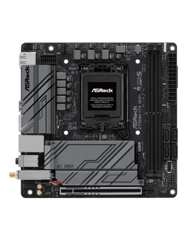 ASRock Z790M-ITX WIFI, Intel Z790 Mainboard - Sockel 1700, DDR5
