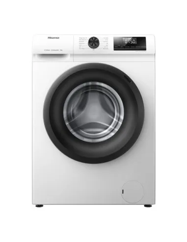 Lavatrice Hisense 20010062 SERIE WF WFQP8014EVM Steam Mix White e Blac