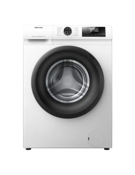 Lavatrice Hisense 20010062 SERIE WF WFQP8014EVM Steam Mix White e Blac