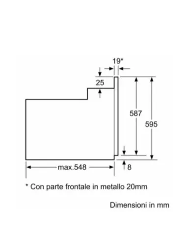 Bosch Serie 2 HBF011BA2 Forno multifunzione Nero Classe A