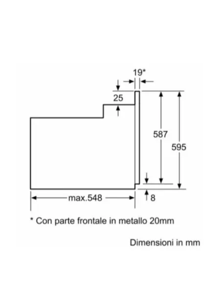 Bosch Serie 2 HBF011BA2 Forno multifunzione Nero Classe A