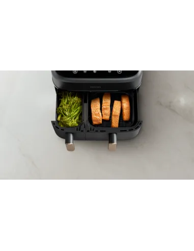 Philips Serie 3000 Airfryer doppio cestello, friggitrice ad aria da