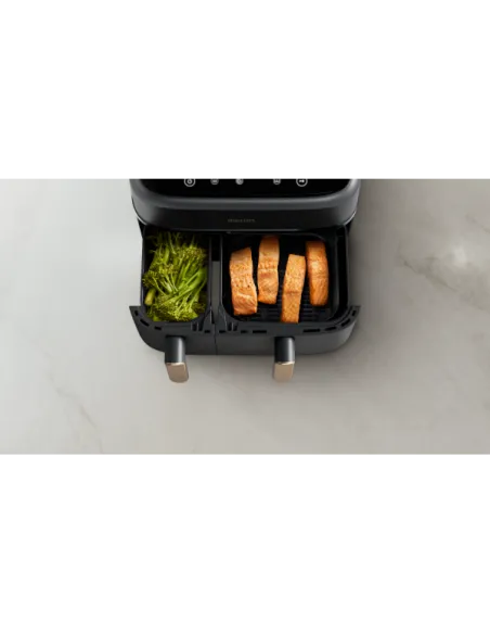 Philips Serie 3000 Airfryer doppio cestello, friggitrice ad aria da
