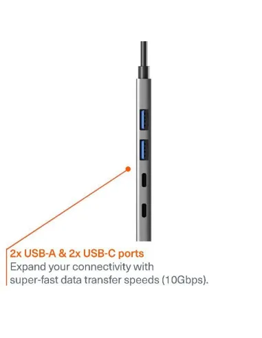 4IN1 USB-C TO USB-C & USB-A HUB