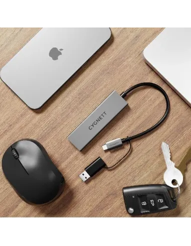 4IN1 USB-C TO USB-C & USB-A HUB