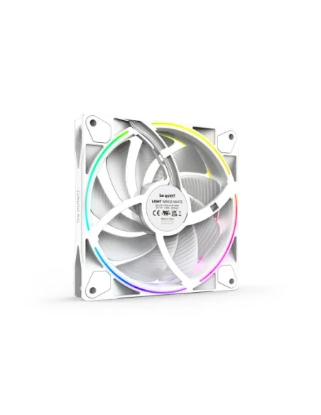 be quiet! Light Wings ARGB PWM Lüfter, Triple Pack - 140mm, weiß, High Speed
