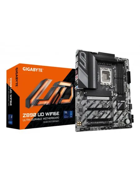 GIGABYTE Z890 UD WiFi6E Mainboard, Sockel LGA 1851, Intel Z890, ATX, DDR5