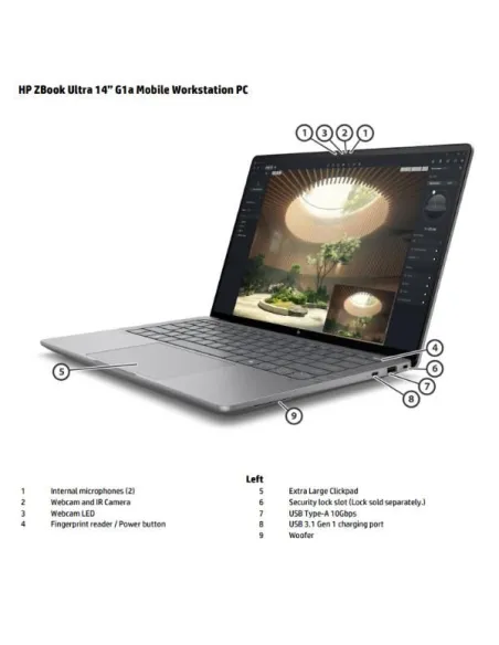 HP ZBK ULTRA RPRO 390 64/1TB TOUCH