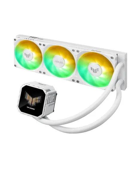 ASUS TUF Gaming LC III 360 ARGB LCD AiO Wasserkühlung - 360mm, weiß