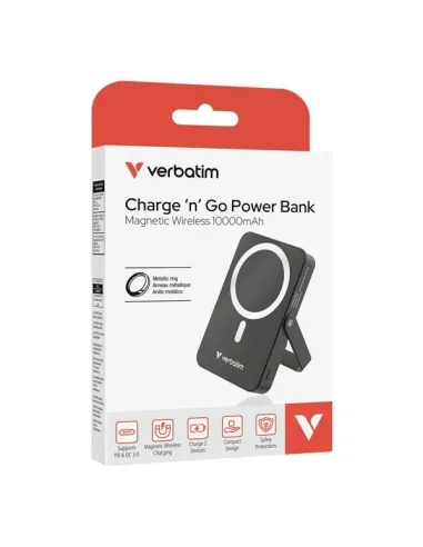 POWER BANK 10000MAH MAG SAFE BLACK