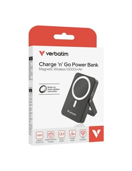 POWER BANK 10000MAH MAG SAFE BLACK