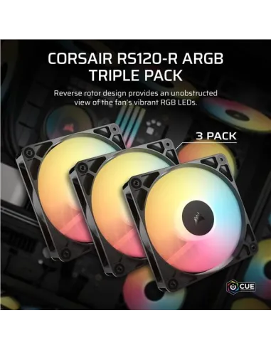 RS120-R ARGB 120MM FAN TRIPLE PACK