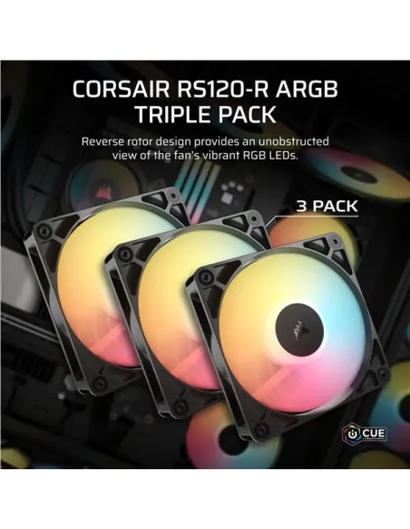 RS120-R ARGB 120MM FAN TRIPLE PACK