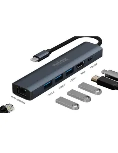 DOCK USB-C 6 IN 1