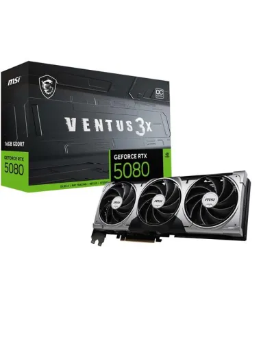 MSI VENTUS GeForce RTX5080 16G 3X OC NVIDIA GeForce RTX 5080 16 GB