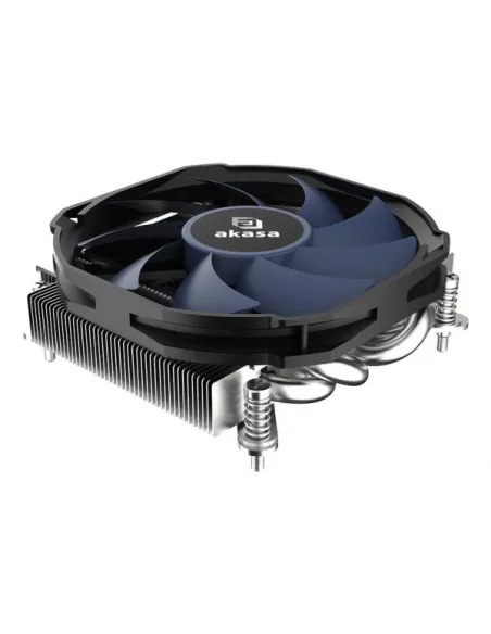 Akasa ALUCIA H4i Processore Raffreddatore d'aria 9,2 cm Nero 1 pz