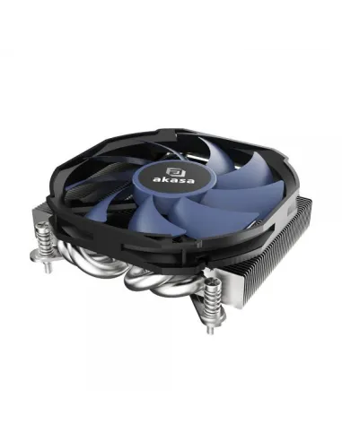 Akasa ALUCIA H4i Processore Raffreddatore d'aria 9,2 cm Nero 1 pz