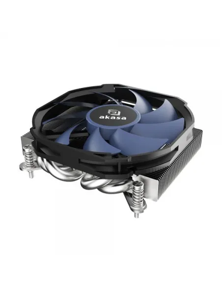 Akasa ALUCIA H4i Processore Raffreddatore d'aria 9,2 cm Nero 1 pz