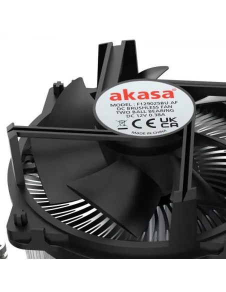 Akasa Intel LGA1700 Processore Raffreddatore ibrido 9 cm Alluminio,