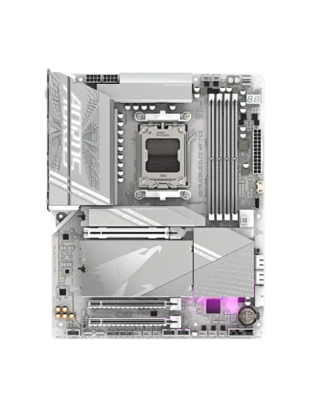 GIGABYTE X870 AORUS Elite WF7 ICE, AMD X870 Mainboard - Sockel AM5, DDR5