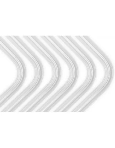 EK Water Blocks EK-Loop Hard Tube 16/12mm Acryl, gebogen 90 Grad - 80cm, 6 Stück