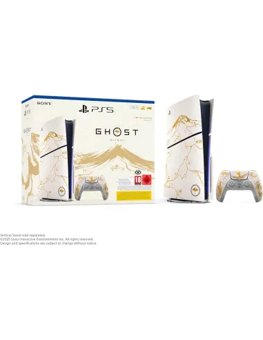 PS5 Console 1TB Ghost Of Yotei Gold Limited Edition White Slim ITA