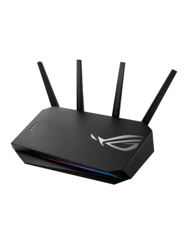 ASUS ROG Strix GS-AX3000 e' un router con 4 porte LAN e sistema Dual Band Wi-Fi