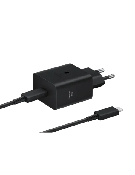CHARGER 45W BLACK TYPE C CON CAVO