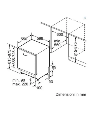 LAVAST 14CP A 60CM HOMEC